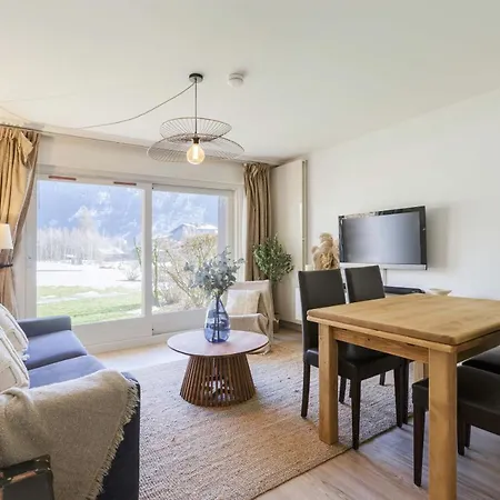 Mummery - T2 Pied Piste Vue Parking Terrasse Apartamento Chamonix